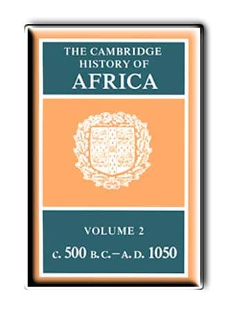 Cambridge History of Africa. Volume 1