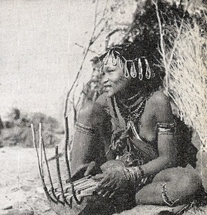 Kung Bushmen girl